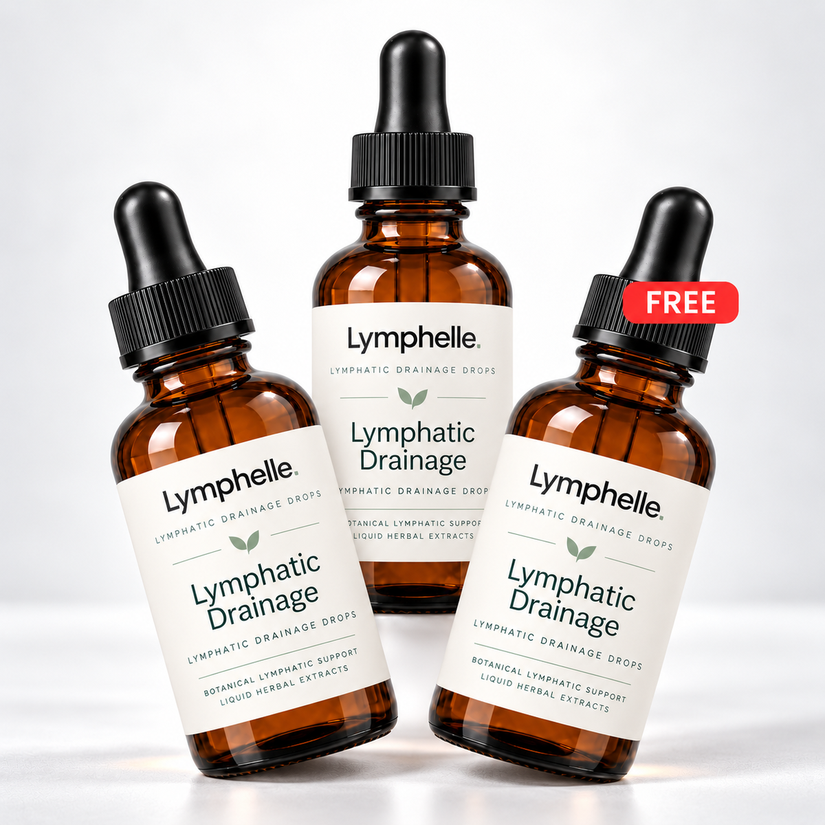 Lymphelle 3 bottle bundle, buy 2 get 1 free